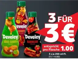Kaufland DEVELEY Würzsaucen Angebot