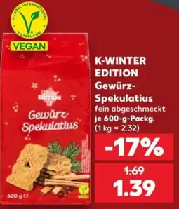 Kaufland K-WINTER EDITION Gewürz-Spekulatius Angebot