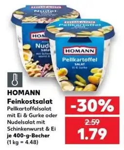 Kaufland HOMANN Feinkostsalat Angebot