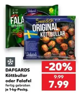Kaufland DAFGARDS Köttbullar oder Falafel Angebot