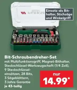 Kaufland Bit-Schraubendreher-Set Angebot
