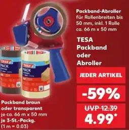 Kaufland TESA Packband oder Abroller Angebot