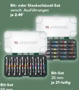 Kaufland Bit- oder Steckschüssel-Set Angebot