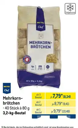 METRO METRO Chef Mehrkornbrötchen Angebot