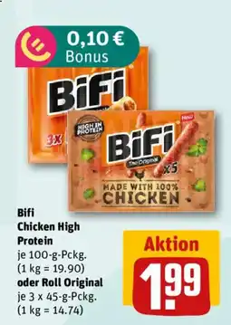 nahkauf Bifi Chicken High Protein Angebot