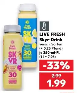 Kaufland LIVE FRESH Skyr-Drink Angebot