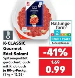 Kaufland K-CLASSIC Gourmet Edel-Salami Angebot