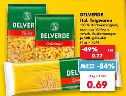 Kaufland DELVERDE It. Teigwaren Angebot