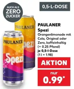 Kaufland PAULANER Spezi Angebot