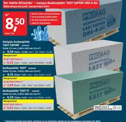 Bauhaus Hartgips-Ausbauplatte 'EASY SAPHIR' Angebot