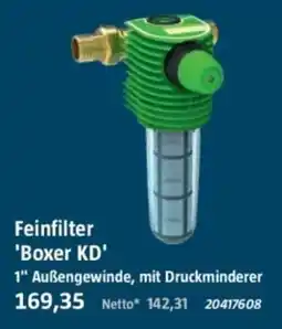 Bauhaus Feinfilter 'Boxer KD' Angebot