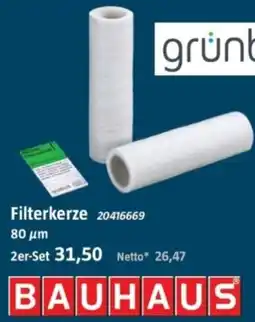 Bauhaus Filterkerze Angebot
