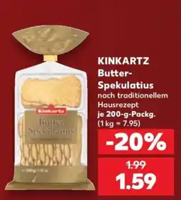 Kaufland Kinkartz Butter-Spekulatius Angebot