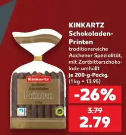 Kaufland Kinkartz Schokoladen-Printen Angebot