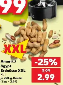 Kaufland Amerik./ägypt. Erdnüsse XXL Angebot