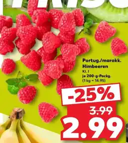 Kaufland Portug./marokk. Himbeeren Angebot