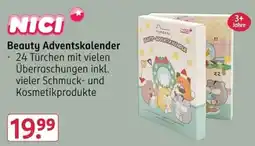 Rossmann NICI Beauty Adventskalender Angebot