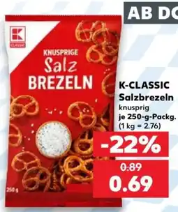 Kaufland K-CLASSIC Salzbrezeln Angebot
