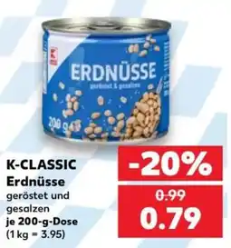 Kaufland K-CLASSIC Erdnüsse Angebot