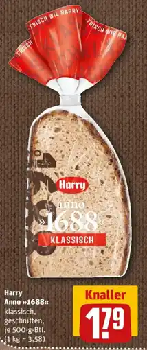 nahkauf Harry Anno »1688« klassisch Angebot