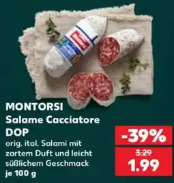 Kaufland MONTORSI Salame Cacciatore DOP Angebot