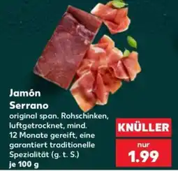 Kaufland Jamón Serrano Angebot