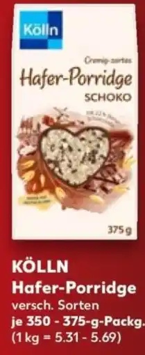 Kaufland KÖLLN Hafer-Porridge Angebot