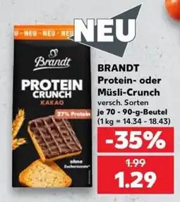 Kaufland Brandt Protein Crunch Kakao Angebot