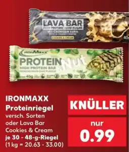 Kaufland IRONMAXX Proteinriegel Angebot