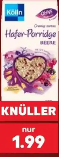 Kaufland Kölln Hafer-Porridge BEERE Angebot