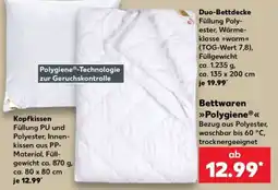 Kaufland Bettwaren »Polygiene®« Angebot