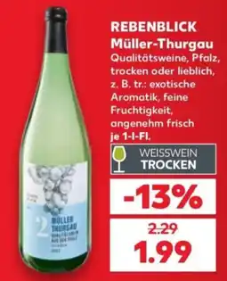 Kaufland REBENBLICK Müller-Thurgau Angebot