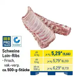 METRO Schweine Loin-Ribs Angebot