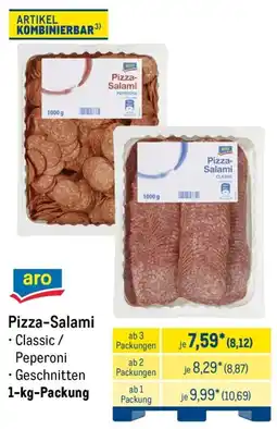 METRO aro Pizza-Salami Classic Angebot