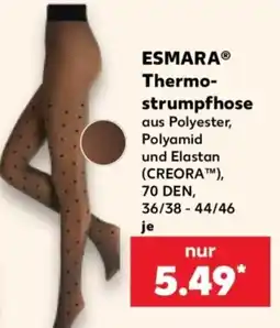 Kaufland ESMARA® Thermo-strumpfhose Angebot