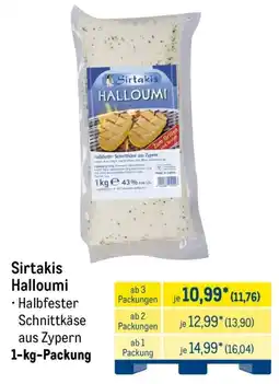 METRO Sirtakis Halloumi Angebot