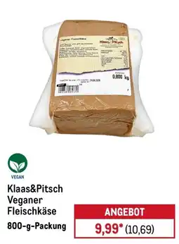 METRO Klaas&Pitsch Veganer Fleischkäse Angebot