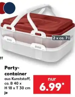 Kaufland Party-container Angebot