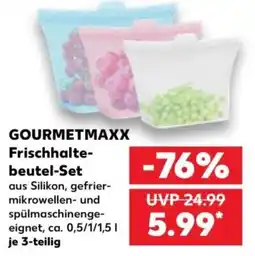 Kaufland GOURMETMAXX Frischhaltebeutel-Set Angebot