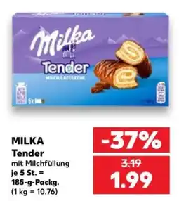 Kaufland MILKA Tender Angebot