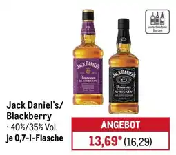 METRO Jack Daniel's/Blackberry Angebot