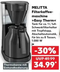 Kaufland MELITTA Filterkaffee-maschine »Easy Therm« Angebot