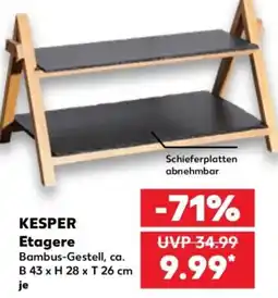 Kaufland KESPER Etagere Angebot