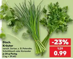Kaufland Dtsch. Kräuter Angebot