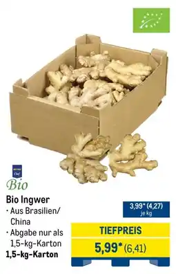 METRO Bio Ingwer Angebot