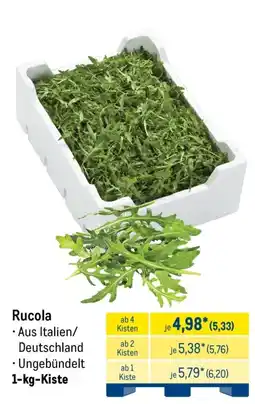 METRO Rucola Angebot
