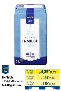 METRO METRO Chef H-Milch Angebot