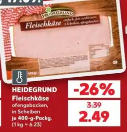 Kaufland HEIDEGRUND Fleischkäse Angebot