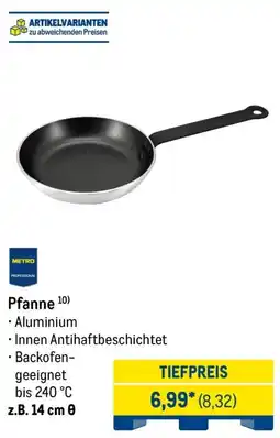 METRO METRO PROFESSIONAL Pfanne Angebot