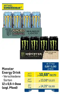 METRO Monster Energy Drink Angebot